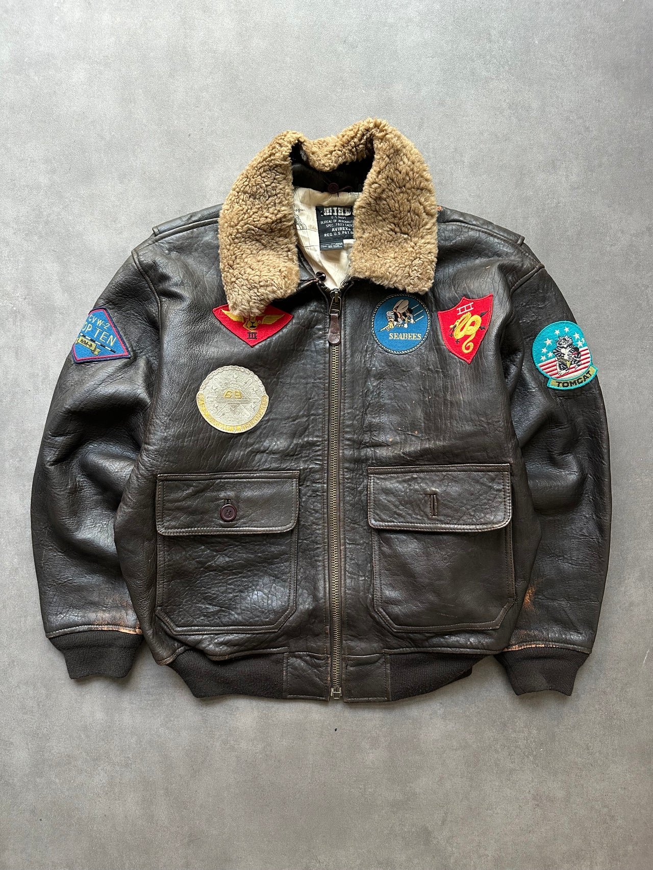 1990s Avirex G1 Leather jacket (L)