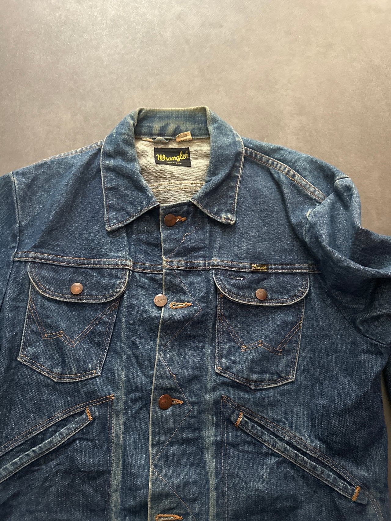 1990s Wrangler Denim Trucker Jacket (S)