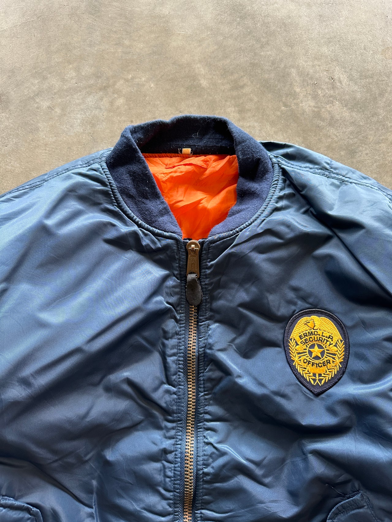 1980s Tennessee police MA1 bomber jacket (XL)