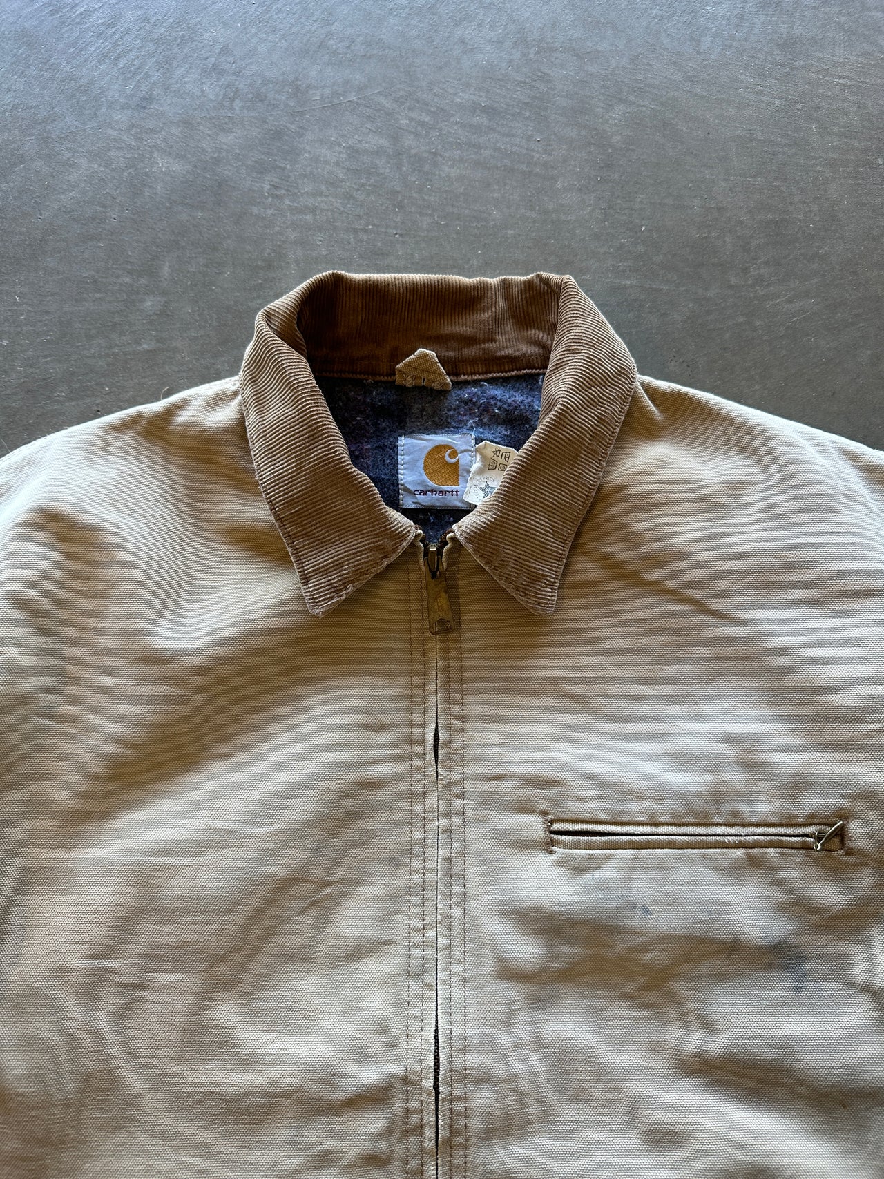 80s Carhartt Detroit jacket (L)
