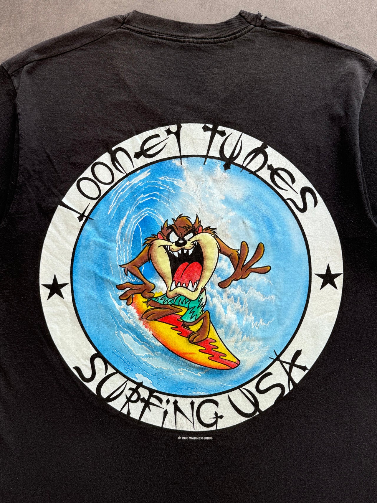 1990 Looney Tunes Surfing tee (L)