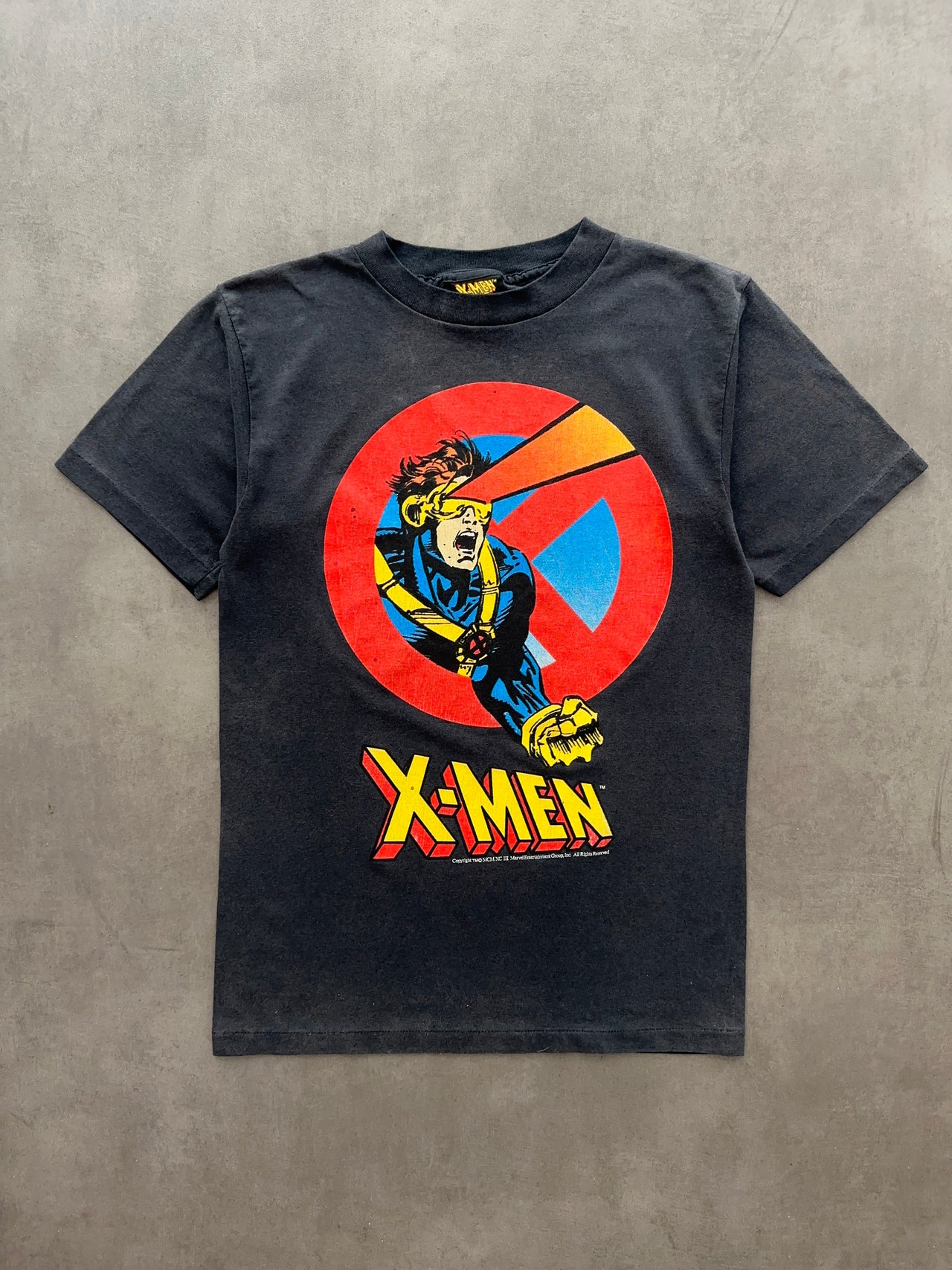 1990s Cyclops X-Men marvel faded tee (M)