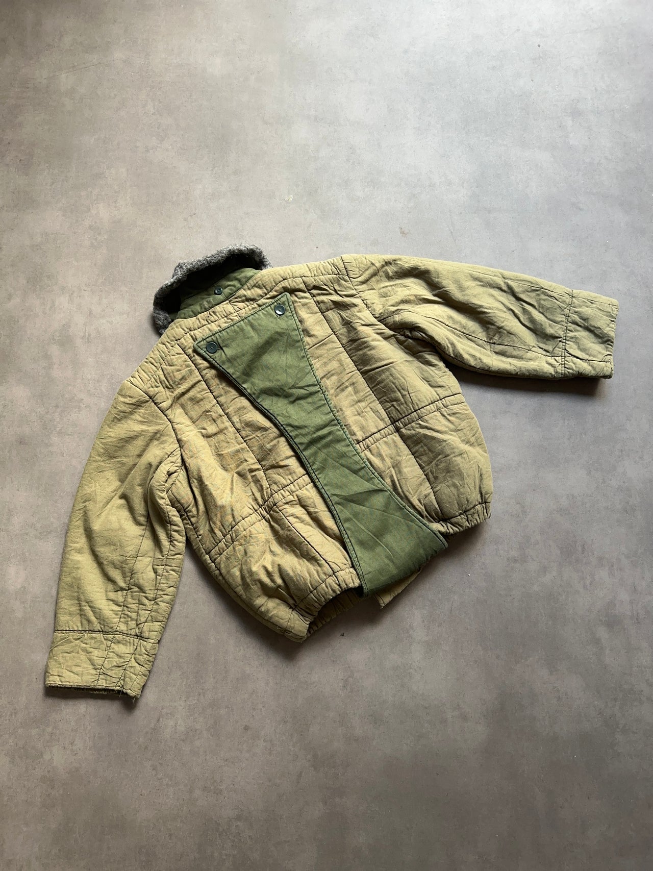 1980s Hungarian quilted Jacket (M)