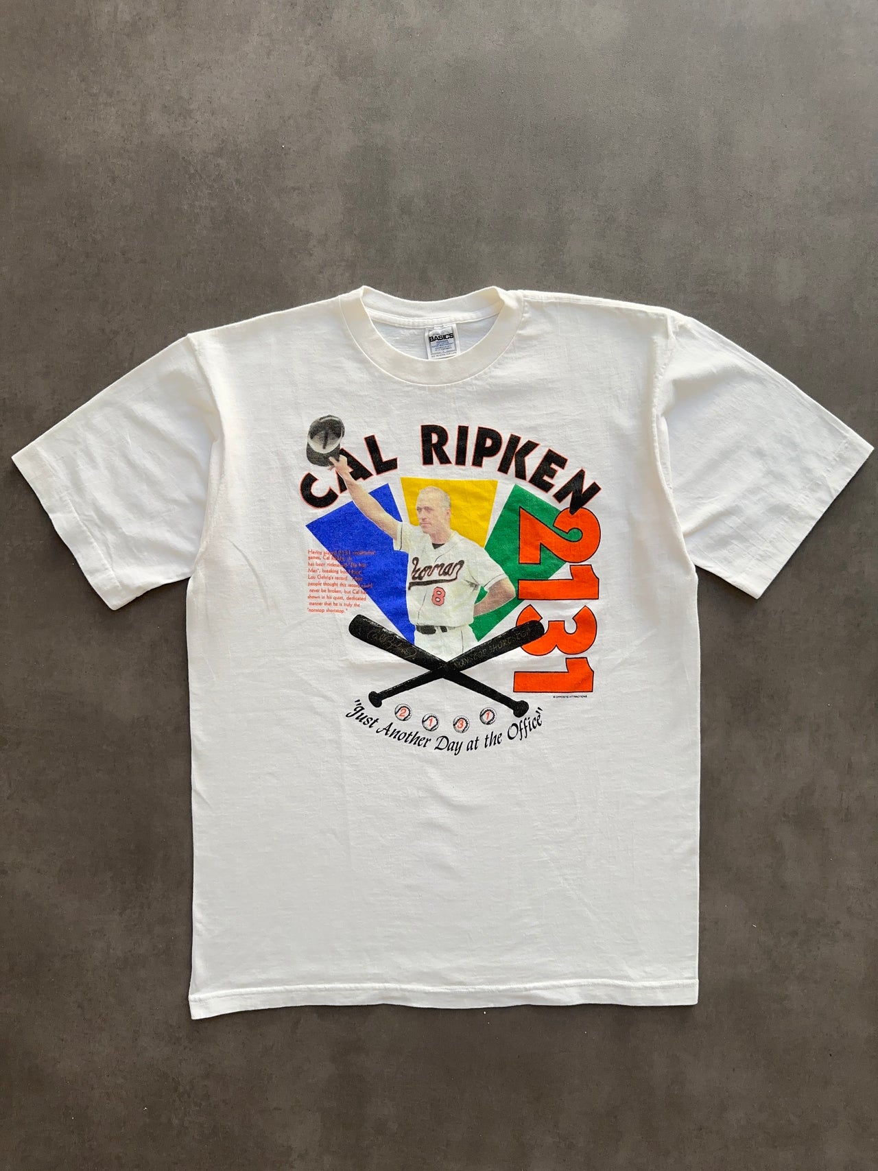 1990s Cal Ripken tee (L)