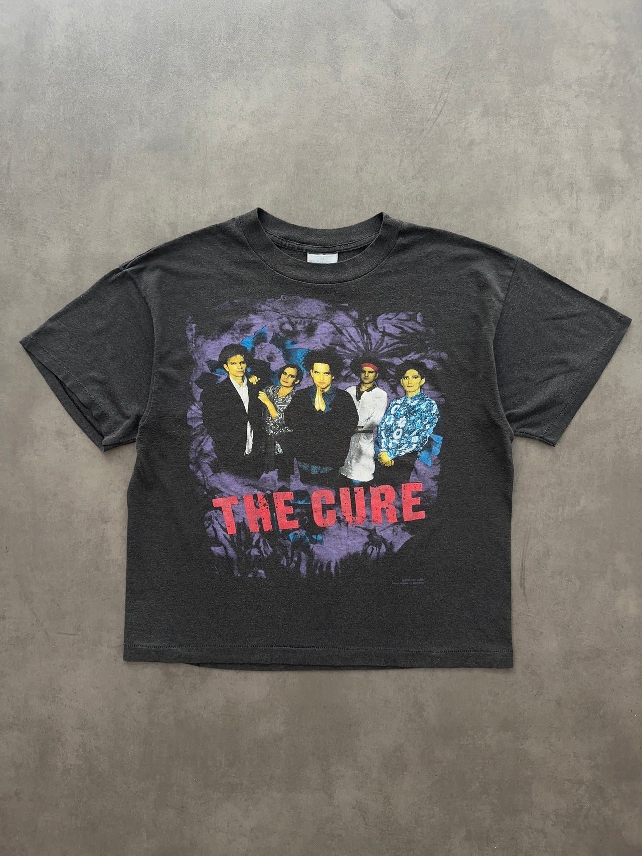 1980s The Cure tour faded tee (L)