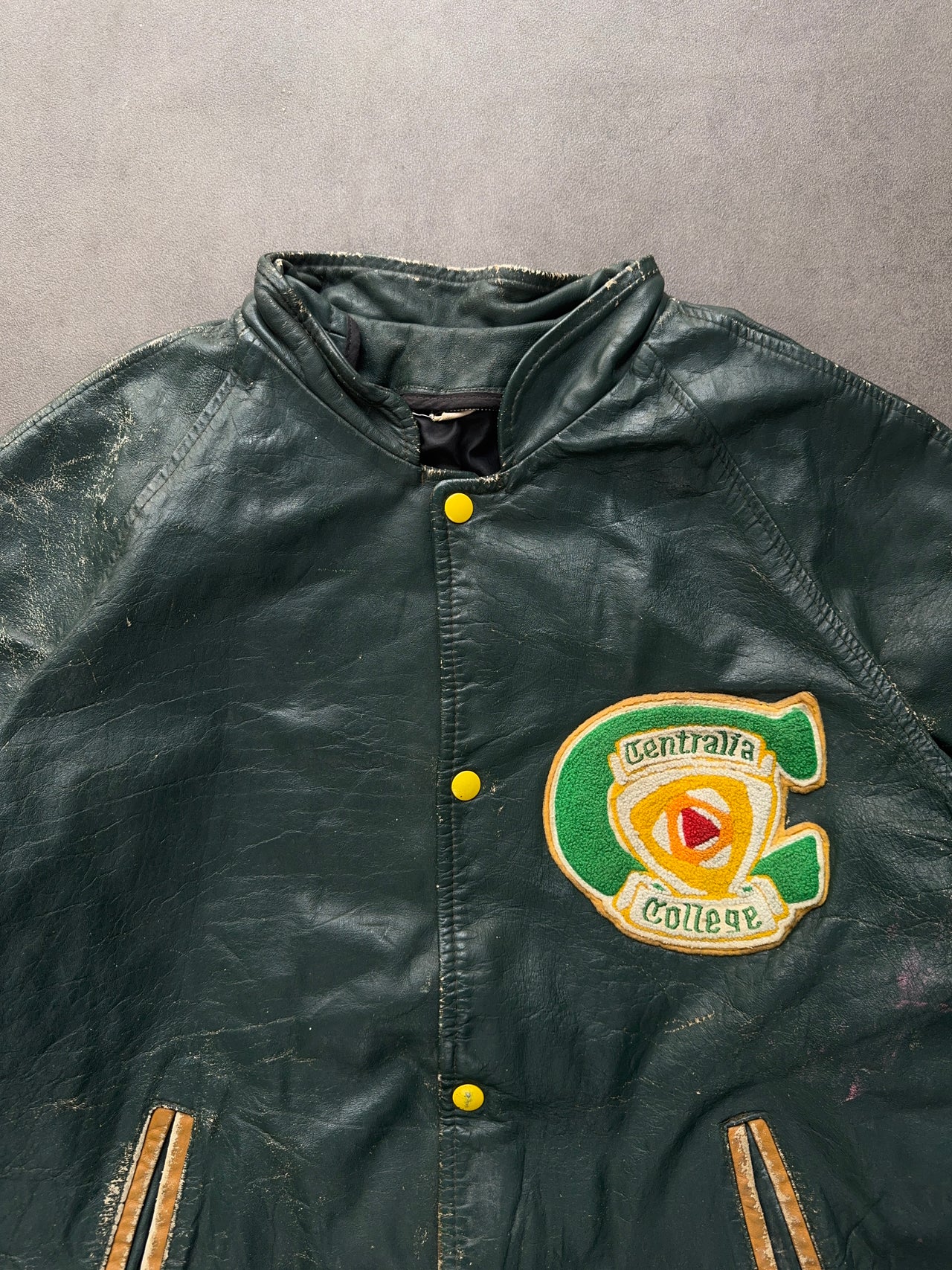1980s Leather Jacket (L)