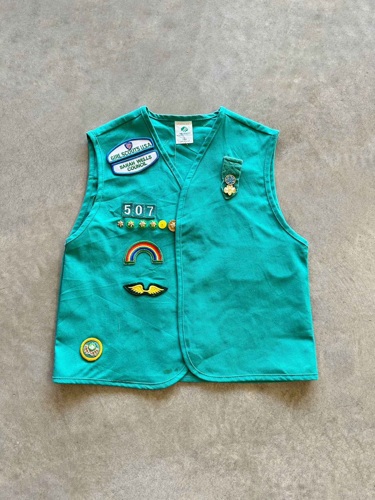 1990s scout vest (M)