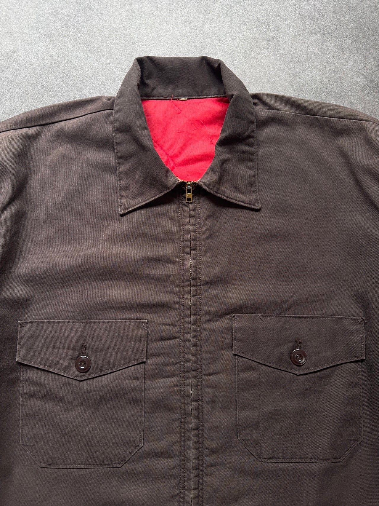 1980s Brown Work Jacket (L)