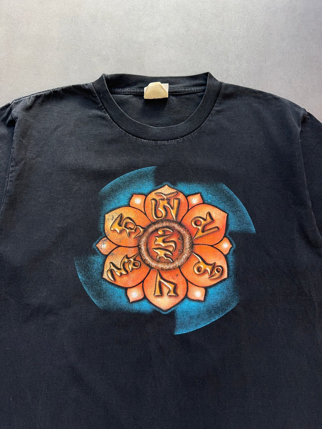1990s Om Mani tee (L)