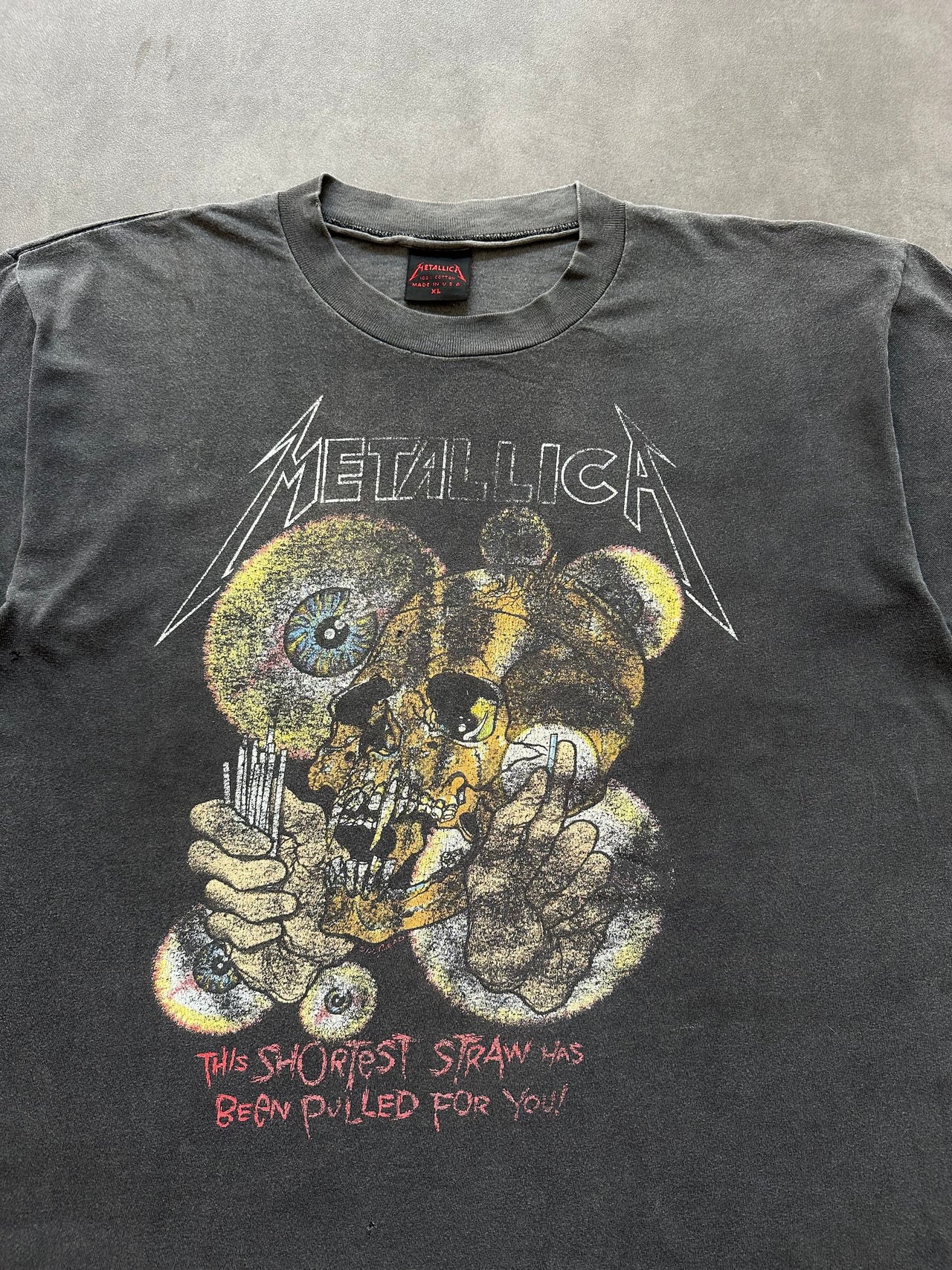 1980S METALLICA TEE (xl)