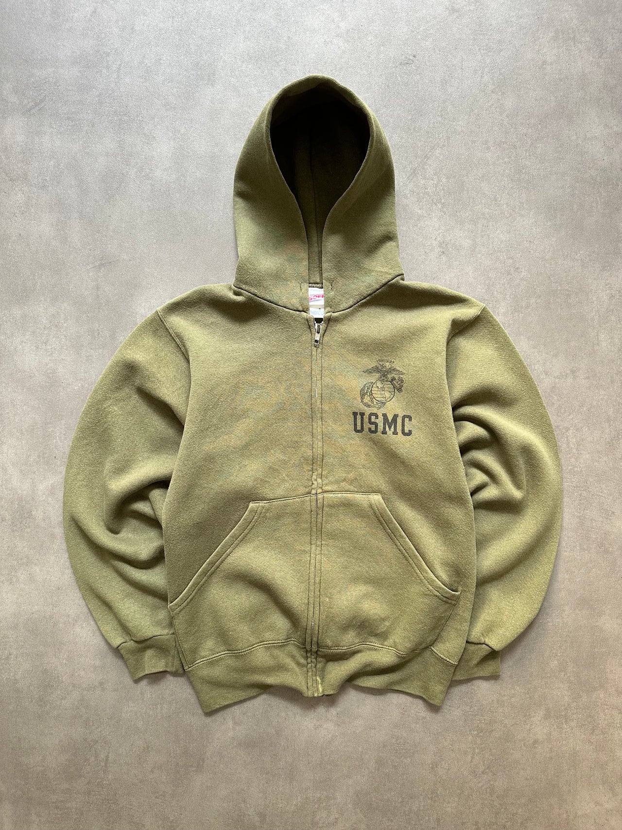 2000s USMC zip hoodie (S)