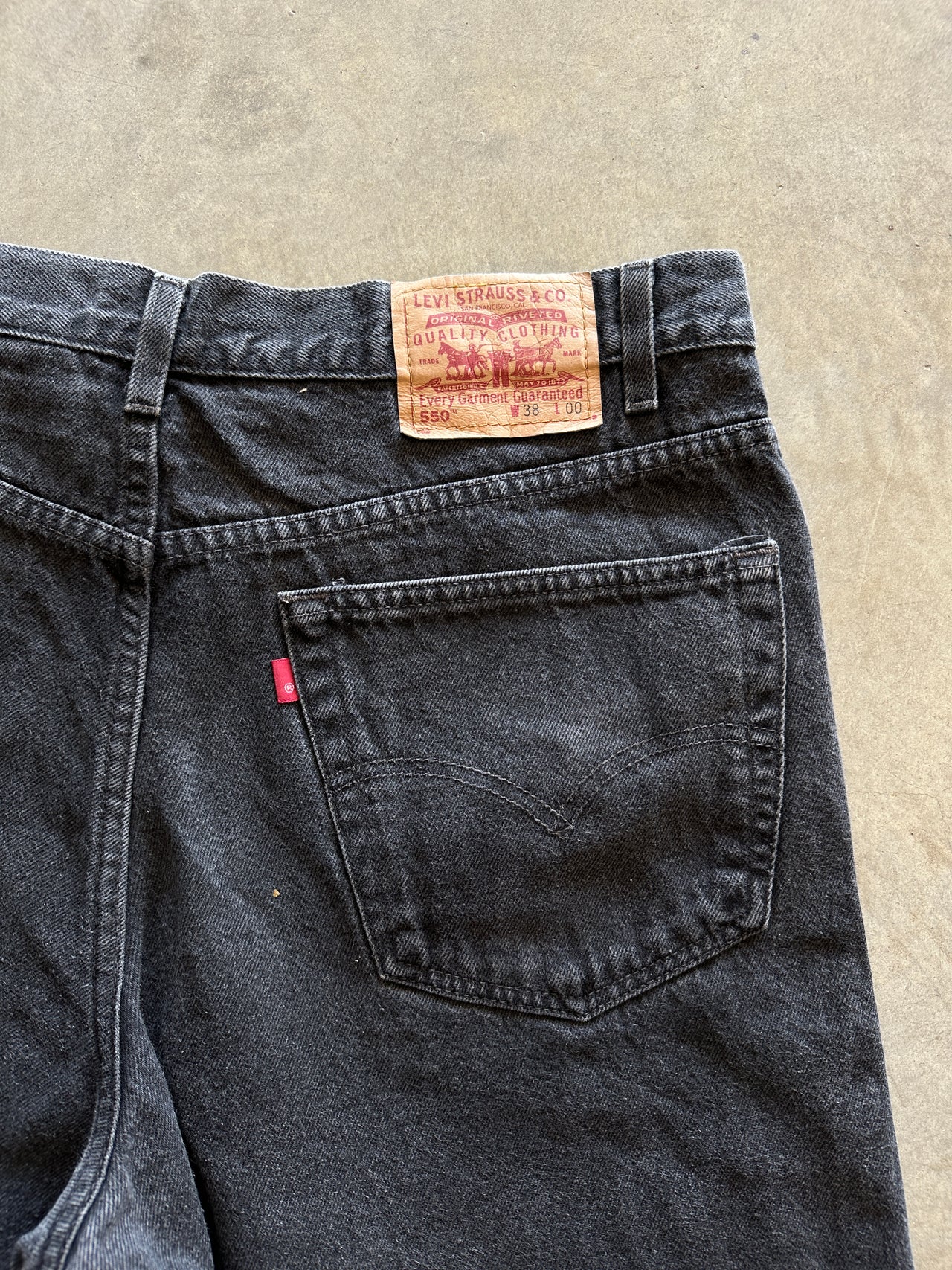1990s Levis denim shorts (38)