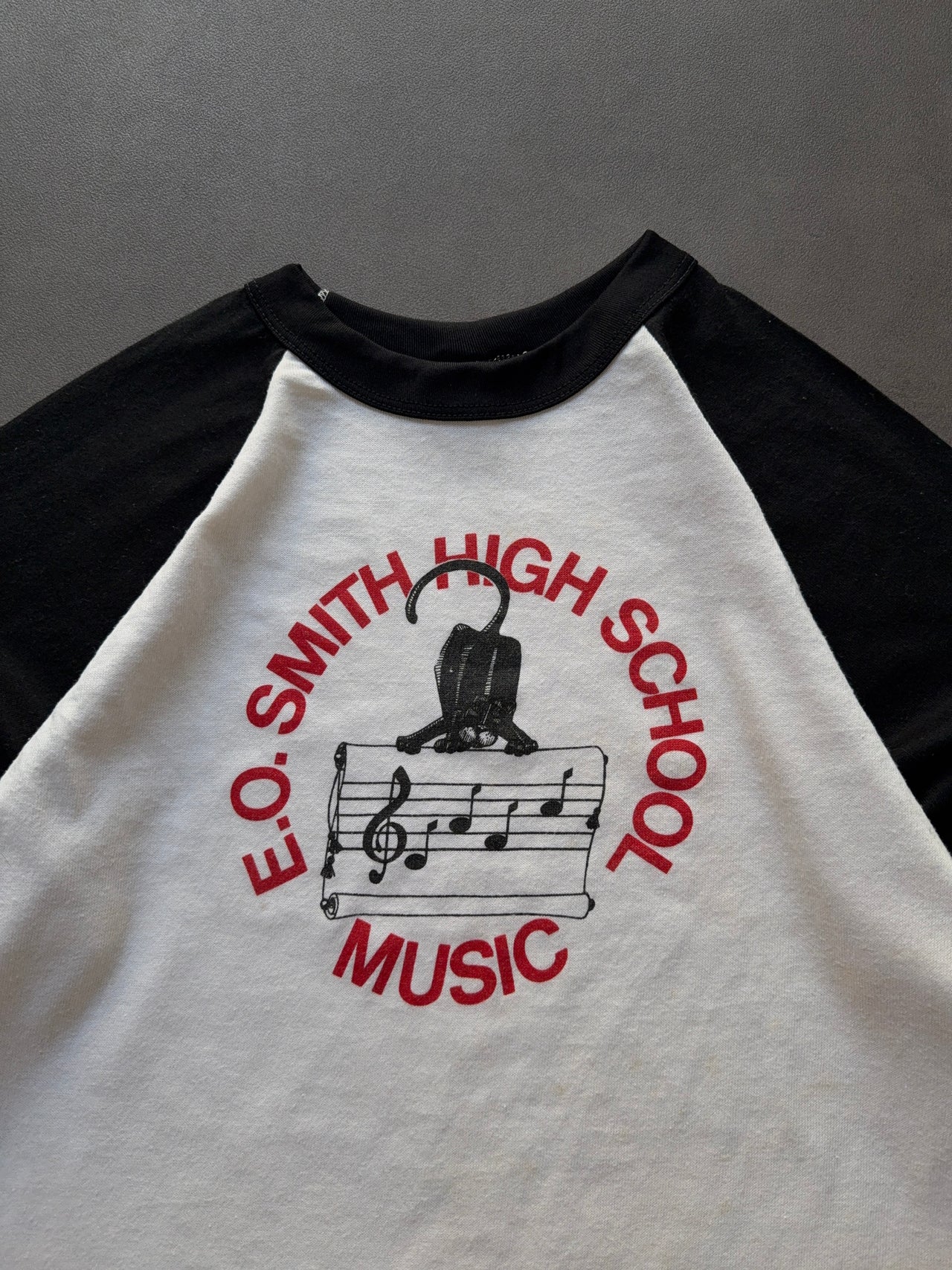 1980s Smith High School raglan longsleeve (M)