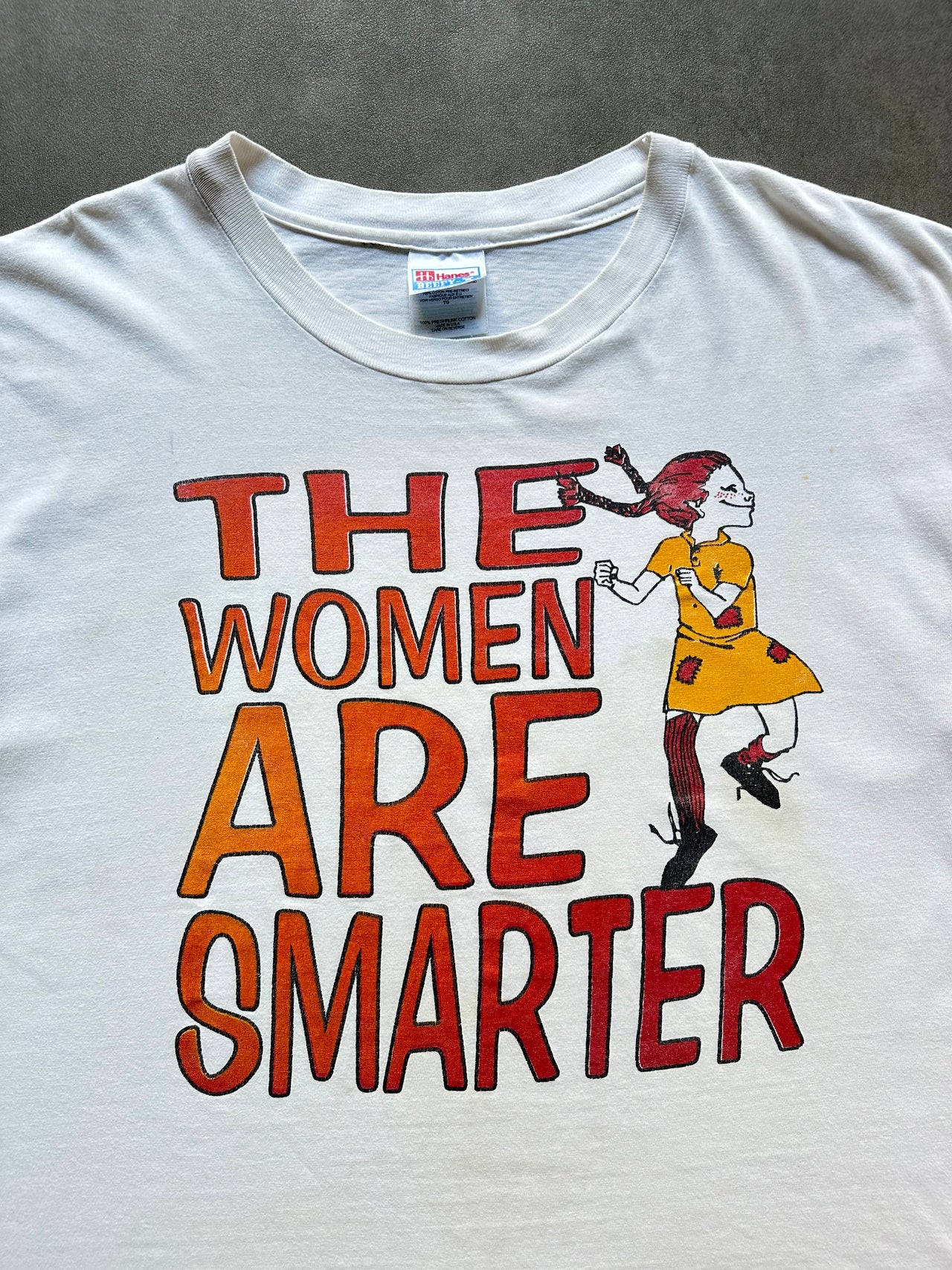 1990s "The Women are Smarter" tee (XL)