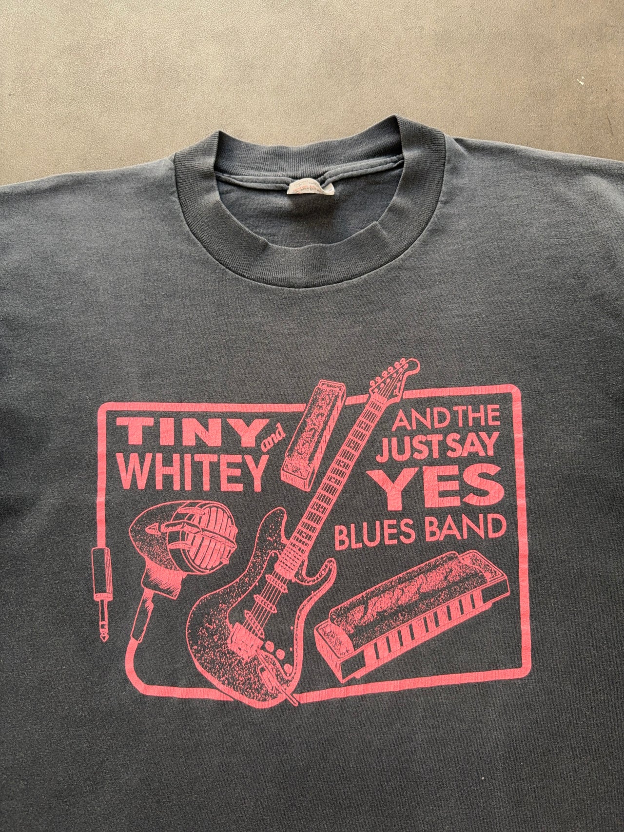 1990s Blues faded tee (L)