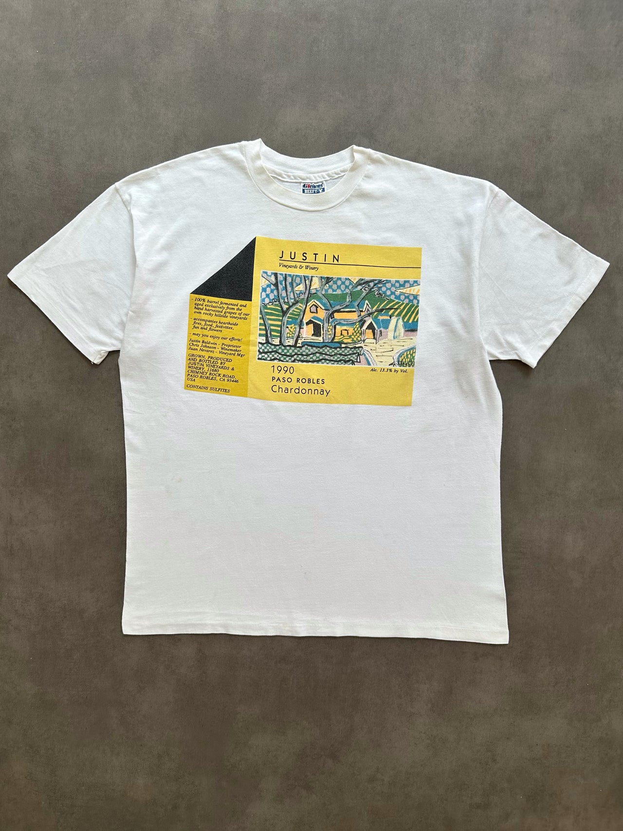 1990s Chardonnay tee (XL)