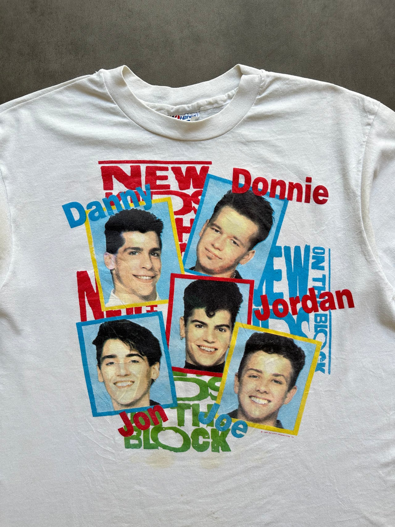 1980s New Kids On The Block tee (L)