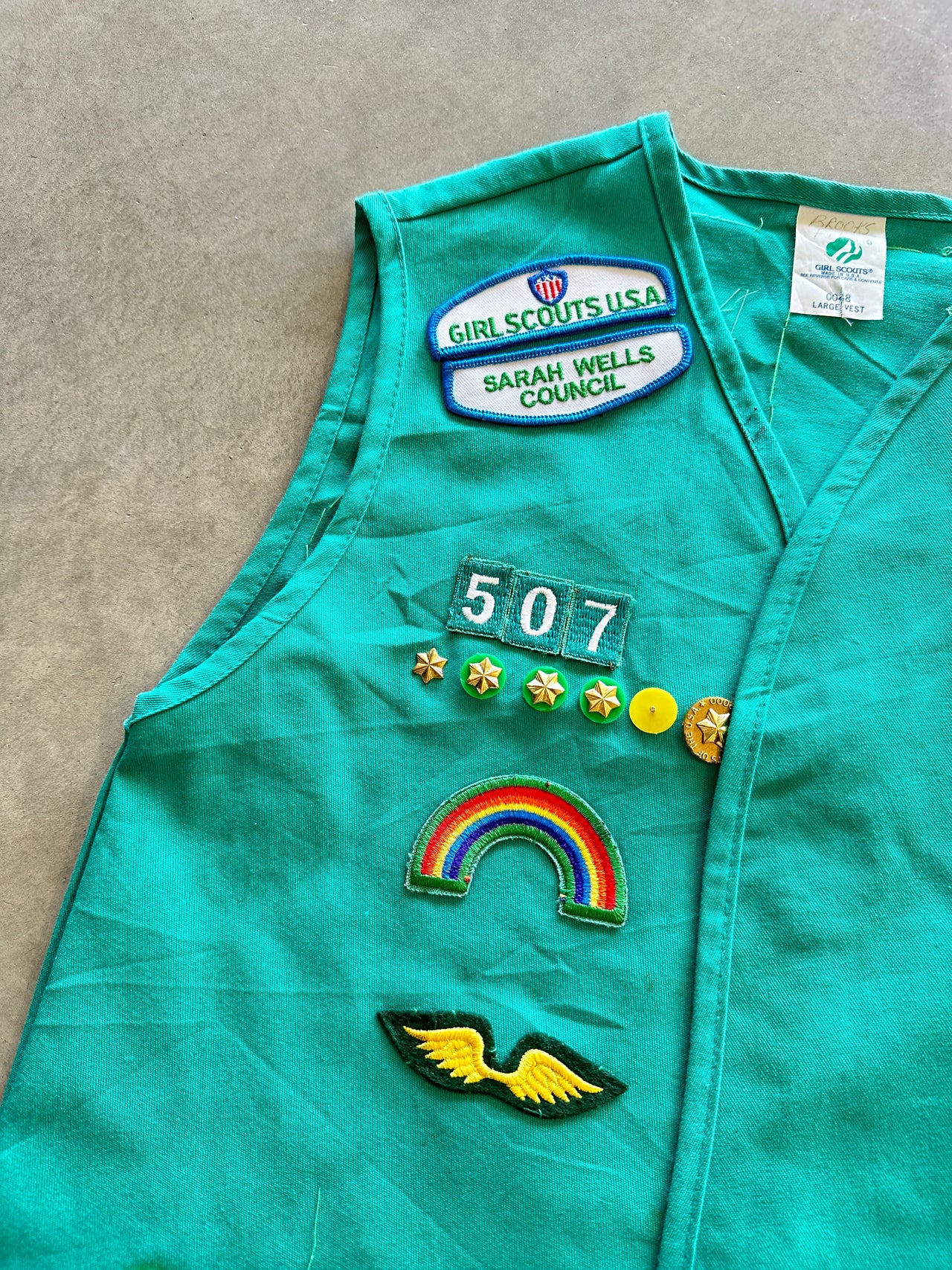 1990s scout vest (M)