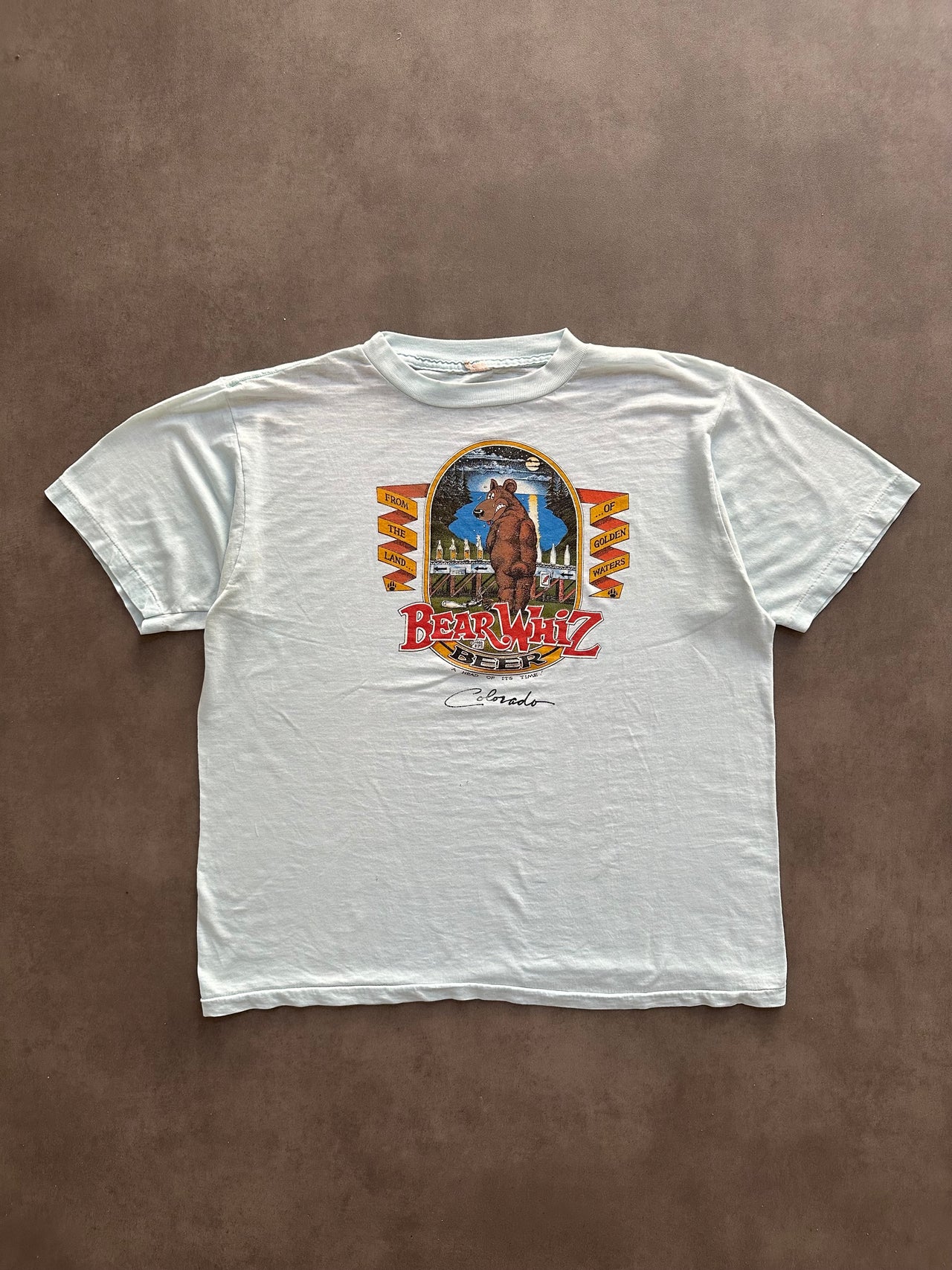 1980s Bear Whiz tee (L)