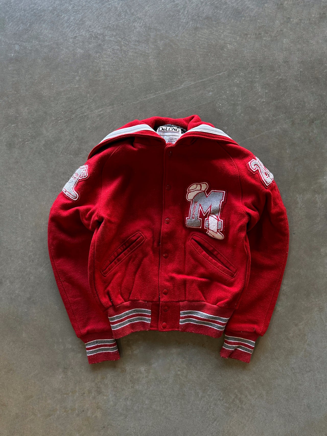 90s “Marguettes” varsity jacket (S)