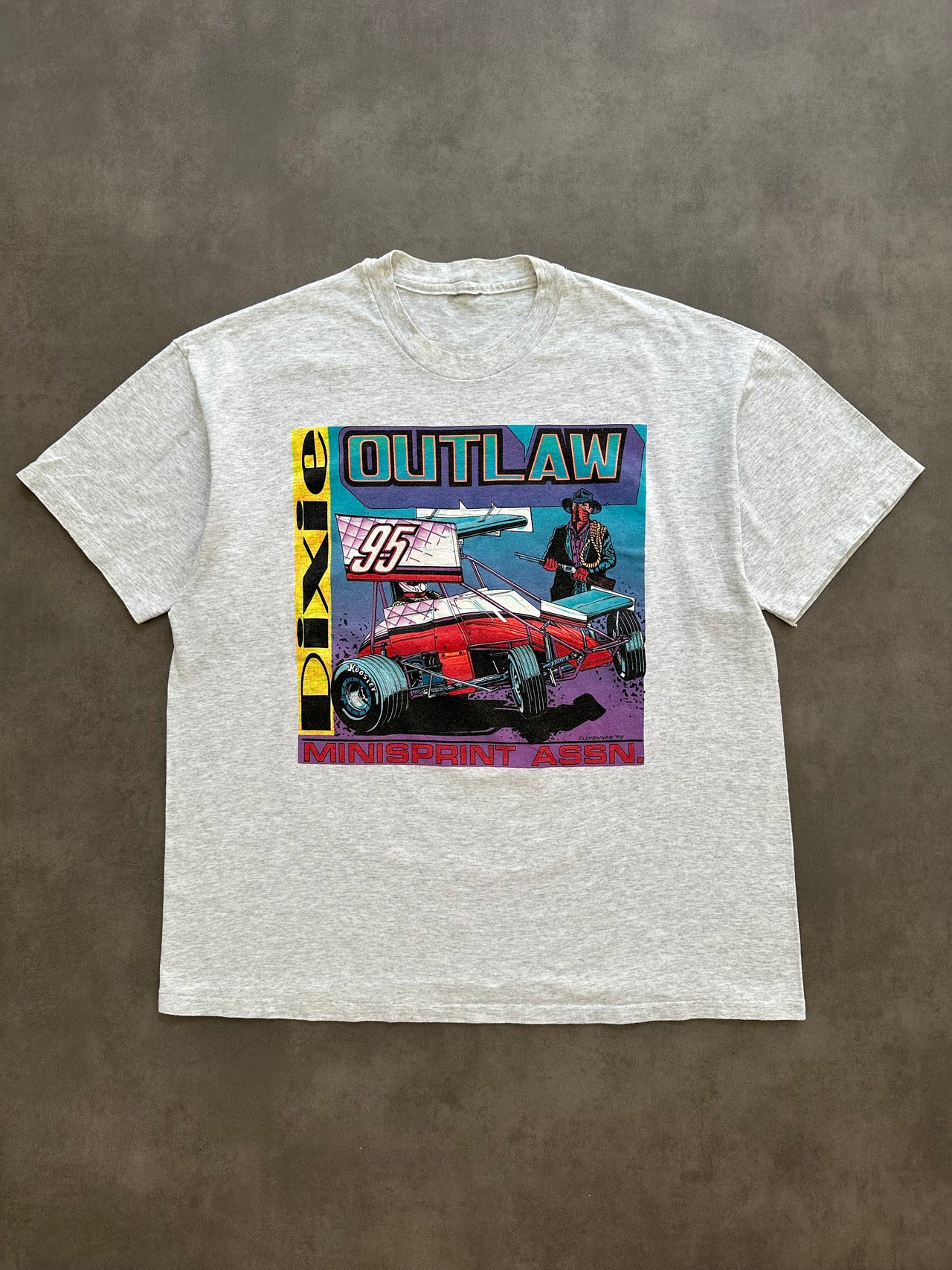 1990s Dixie Outlaw tee (XXL)