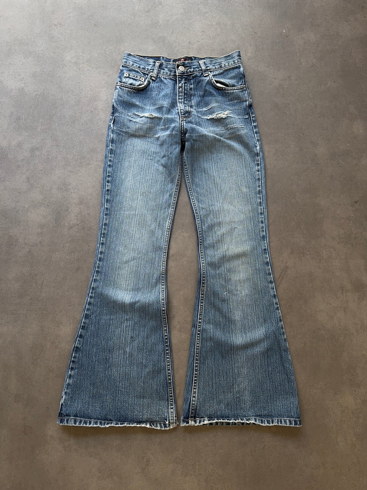 2000s Flared Denim (S)