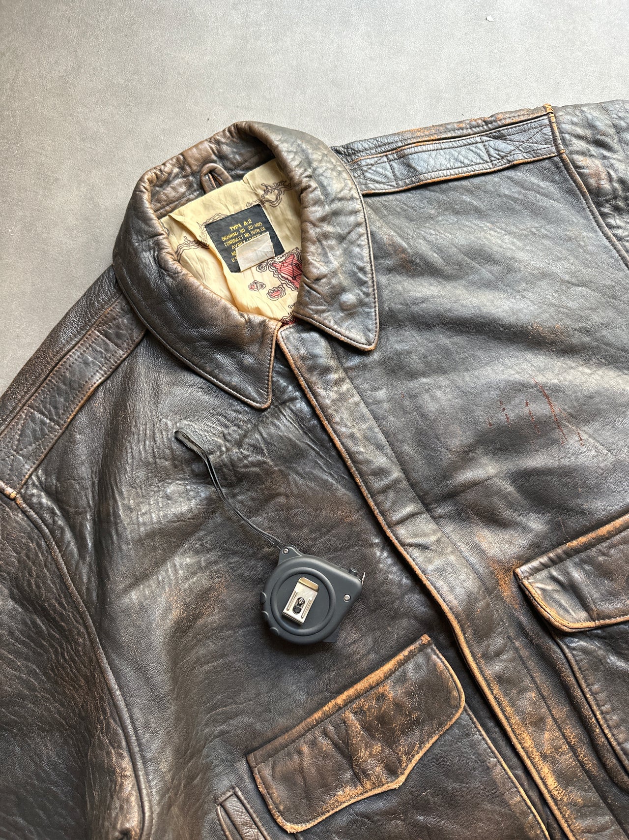 1990s Avirex A-2 Jacket (L)