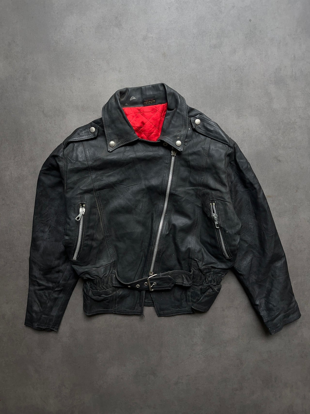 1990s Leather jacket (S)