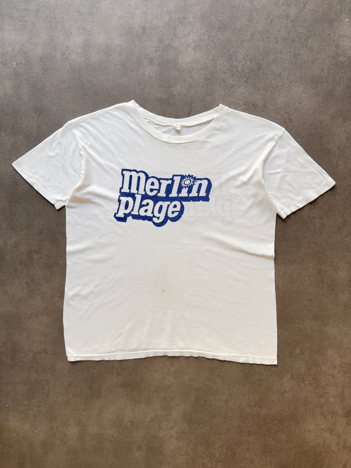 1980s Merlin Plage tee (L)