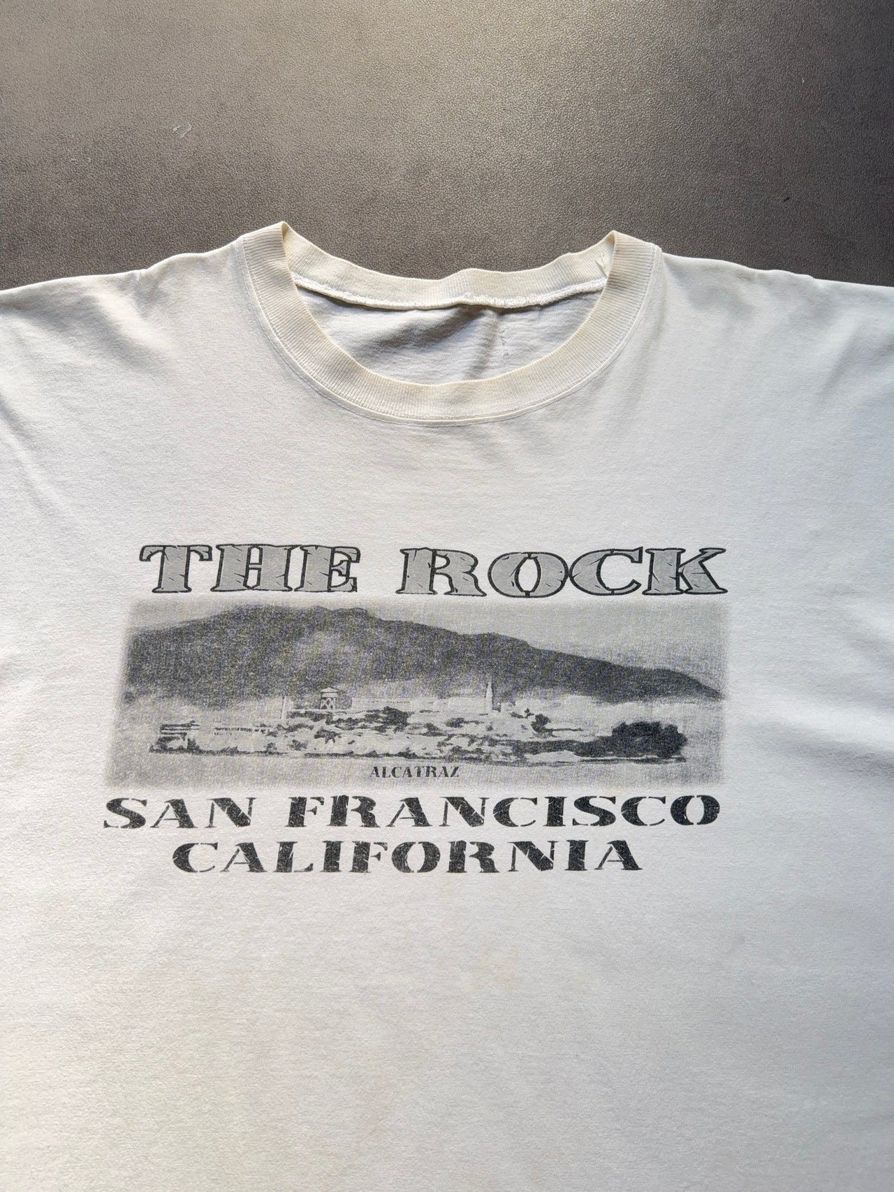 1980s Alcatraz prison tee (XXL)