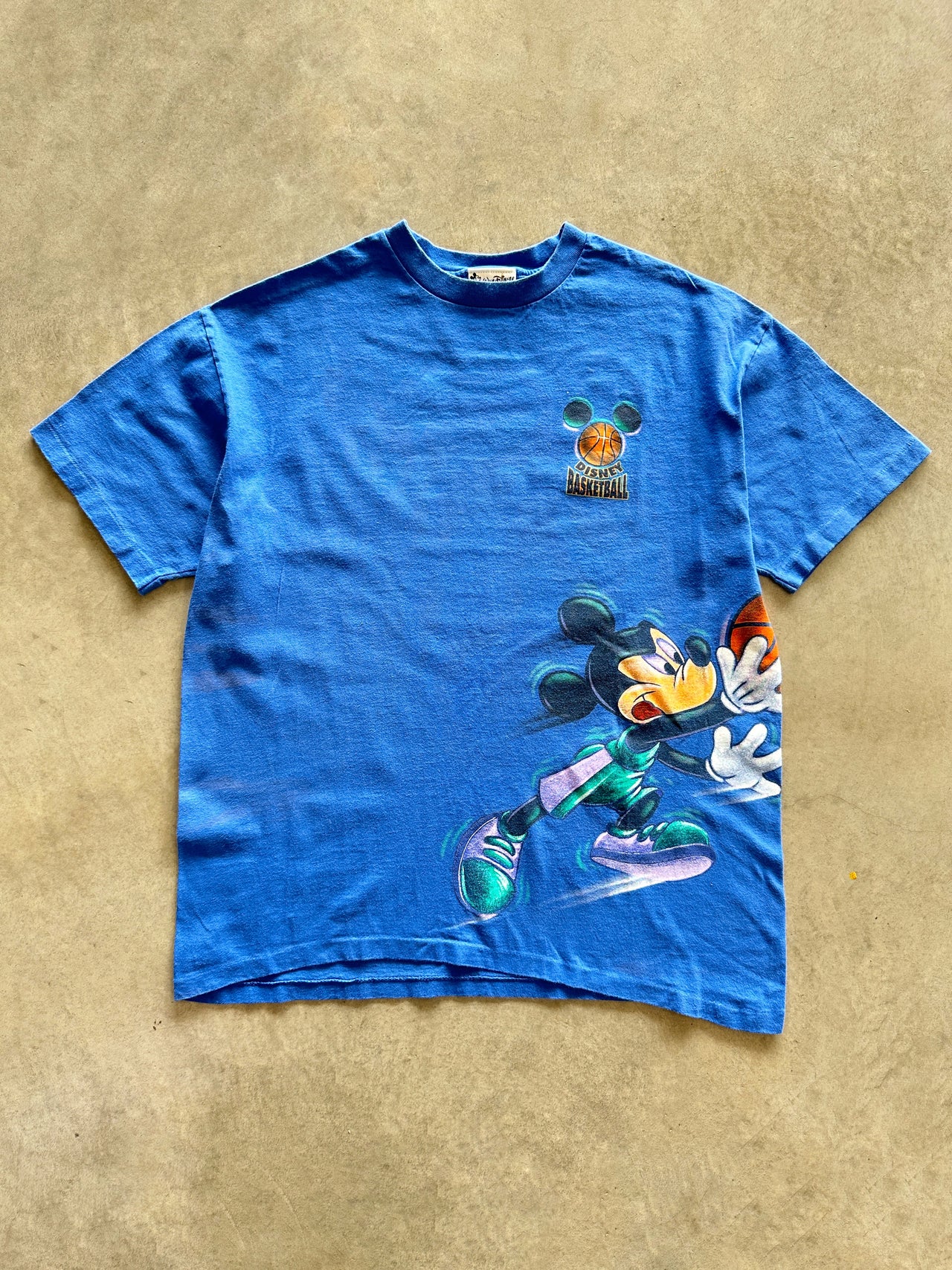 1990s Mickey Mouse Basketball tee (XL)