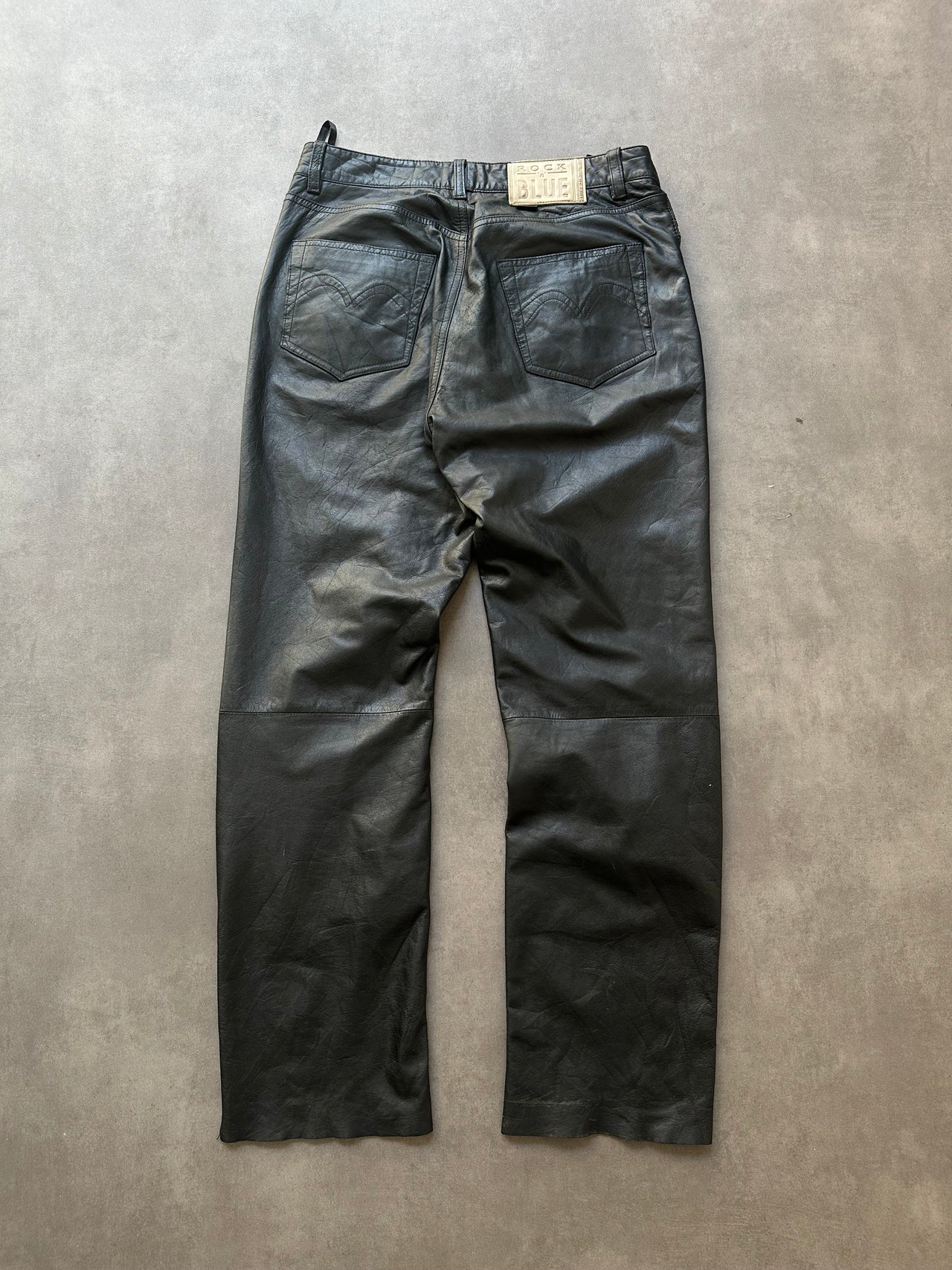1990s Leather pants (M)