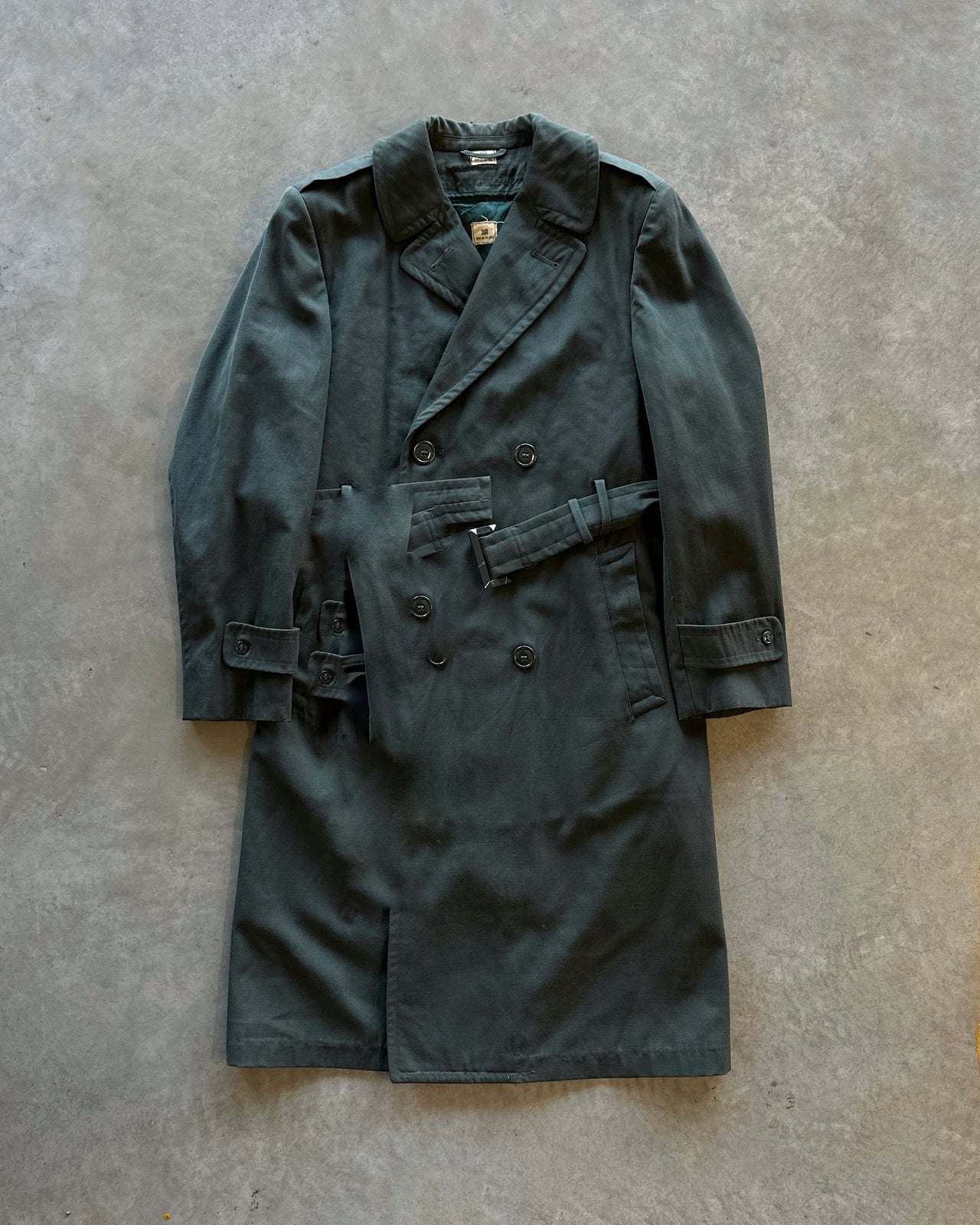 70s American Army overcoat (S)