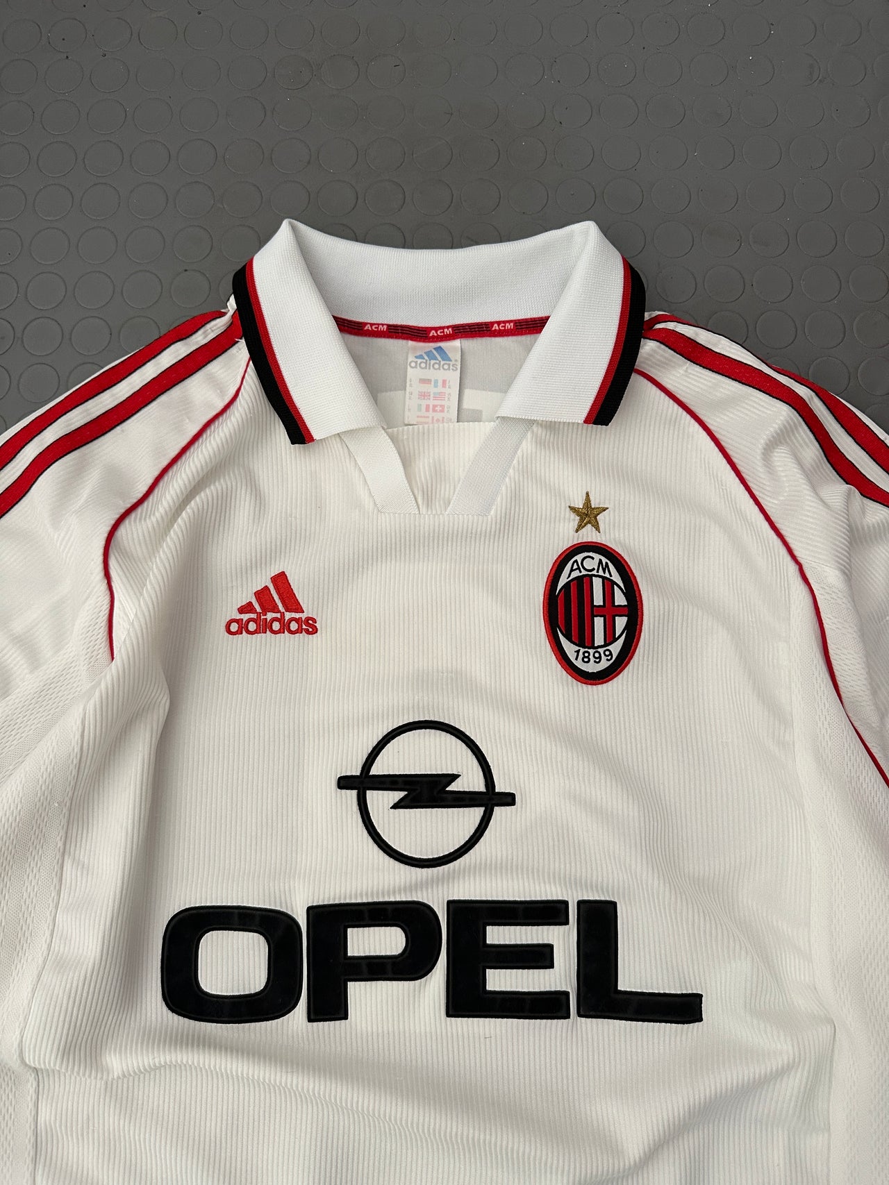 1998/99 Weah Milan away jersey (XL)