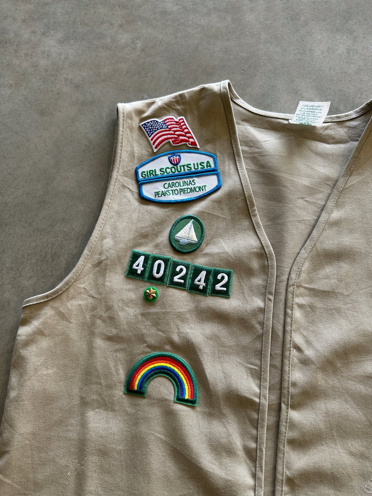 1990s scout vest (M)