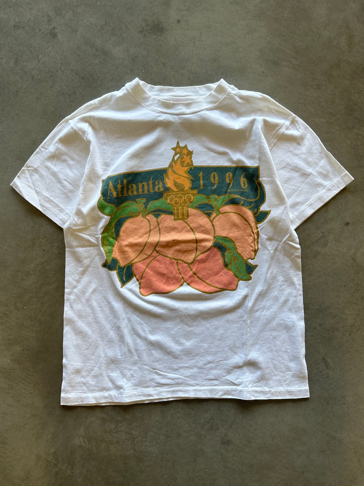90s Olympics Atlanta 1996 single stitch tee (M)
