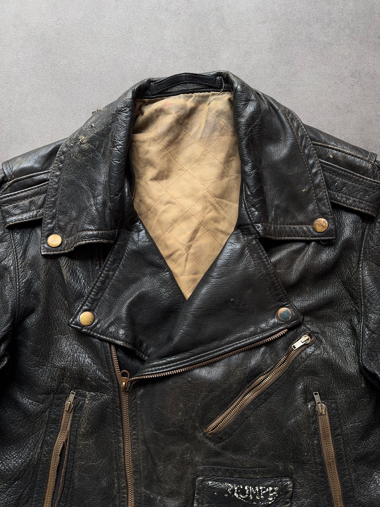 1950s Triumph Leather Jacket (M)
