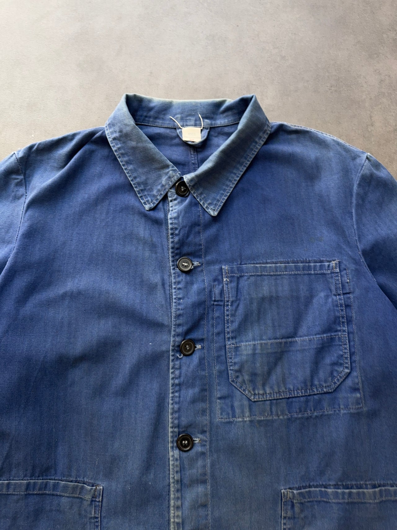 1970 Faded French Work Shirt (L)