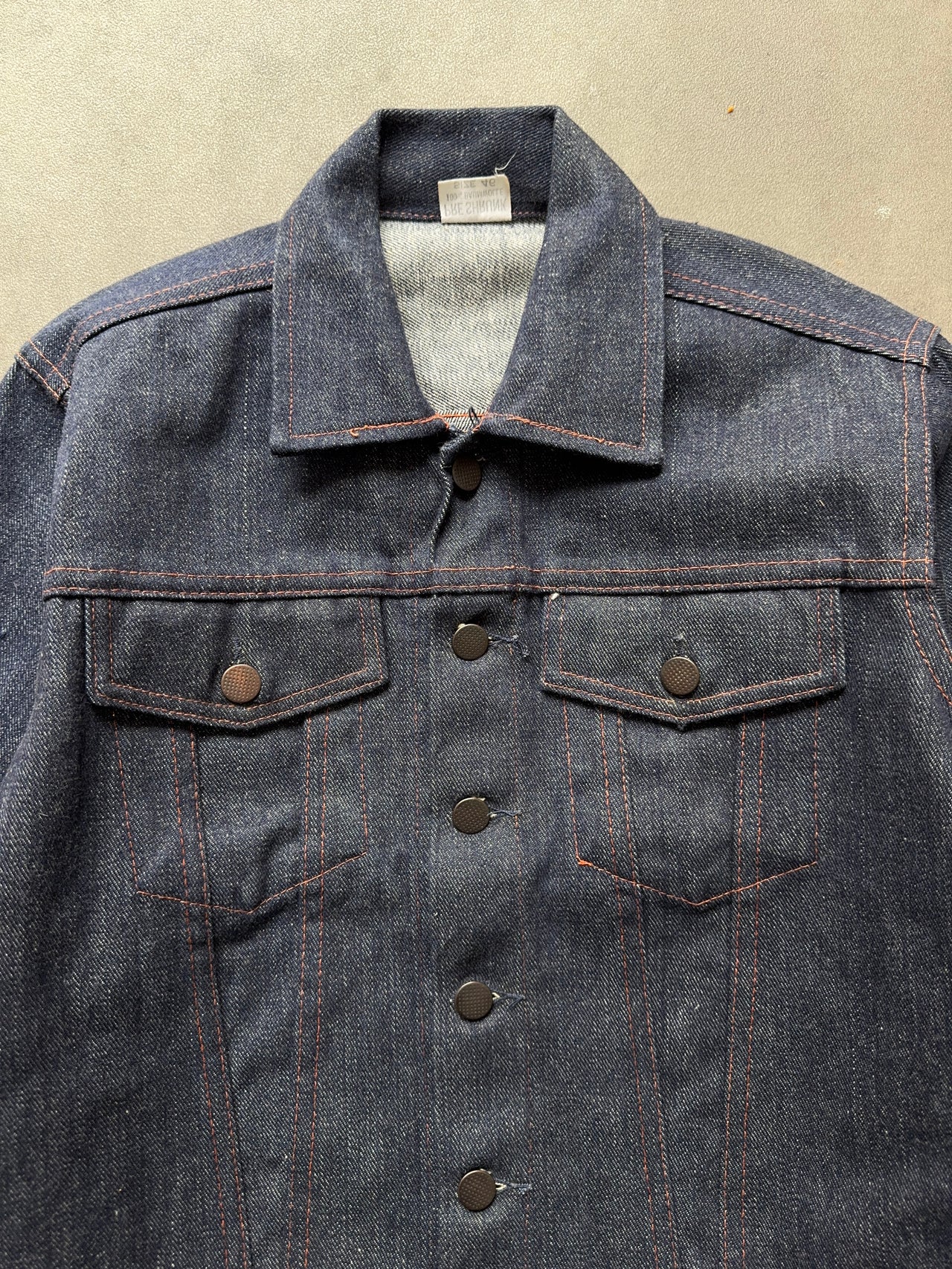 1990s Raw Denim Jacket (M)