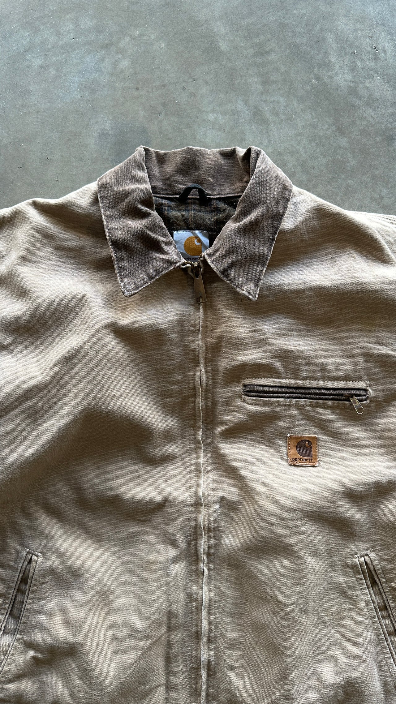 90s Carhartt detroit jacket (L)