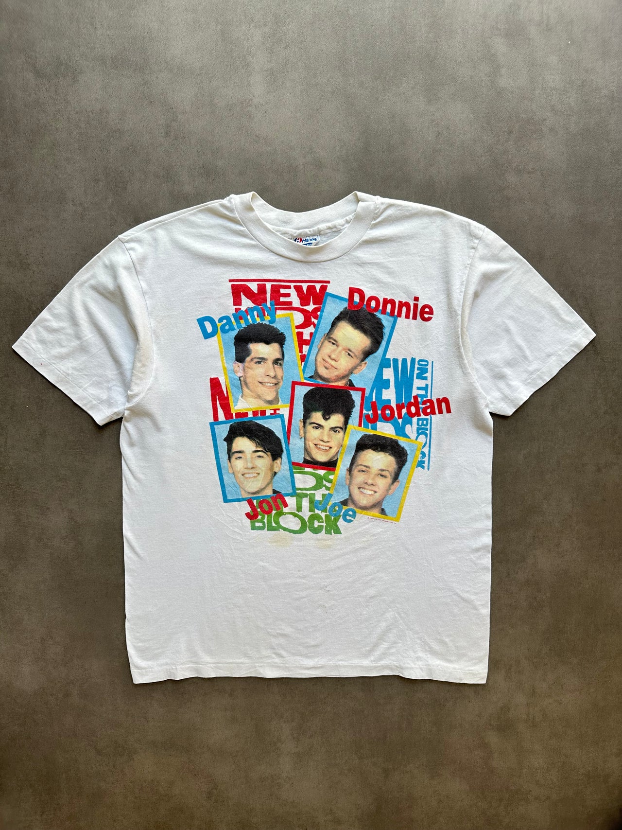 1980s New Kids On The Block tee (L)