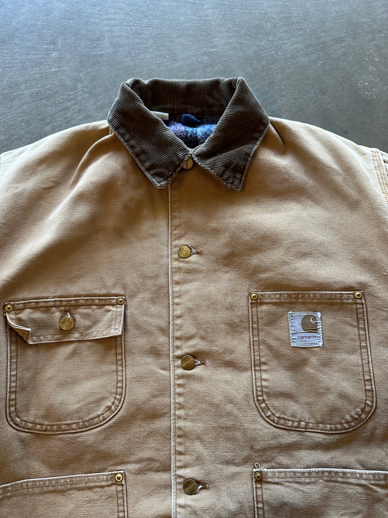 70s Carhartt Michigan jacket (M)