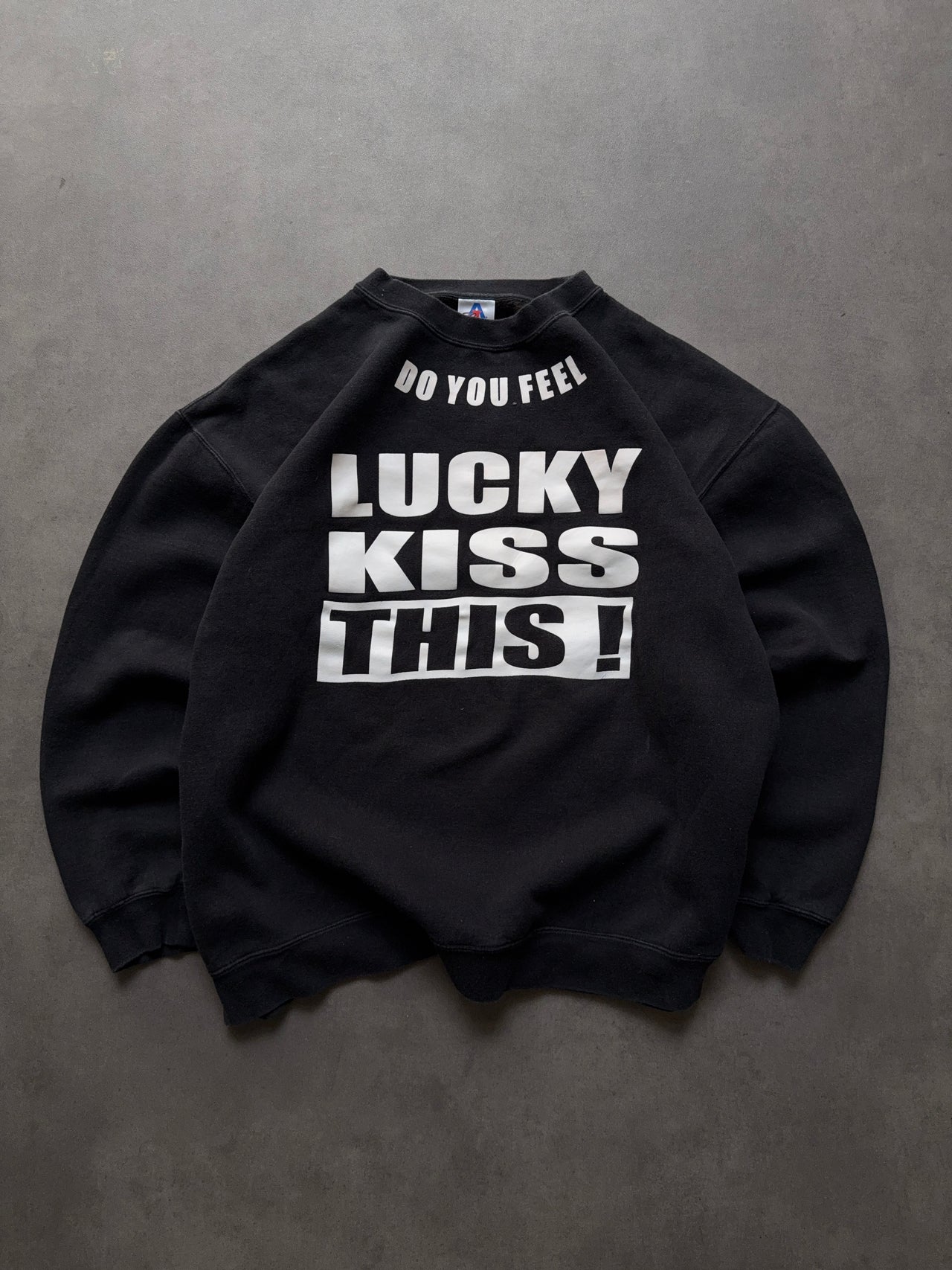 2000s “Kiss This” Crewneck (L)