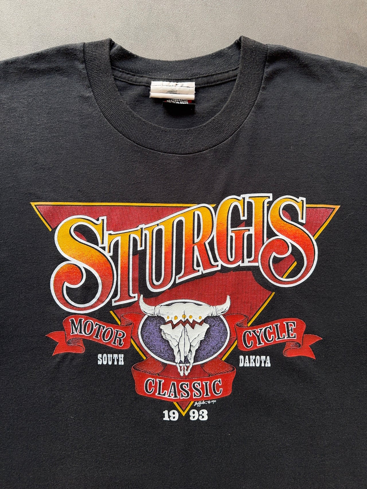 1990s Sturgis faded tee (XL)