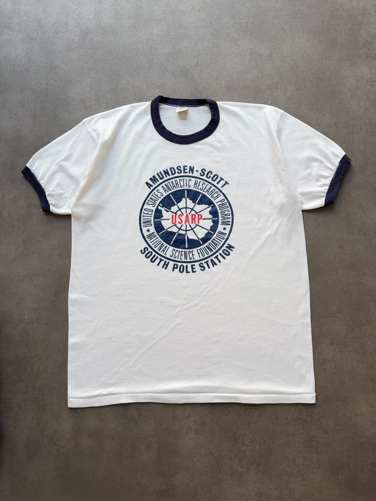 1970s USARP raglan tee (L)