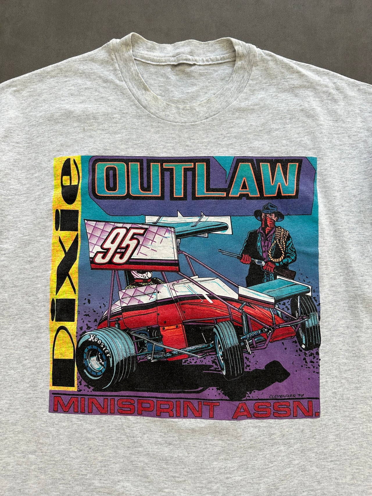 1990s Dixie Outlaw tee (XXL)