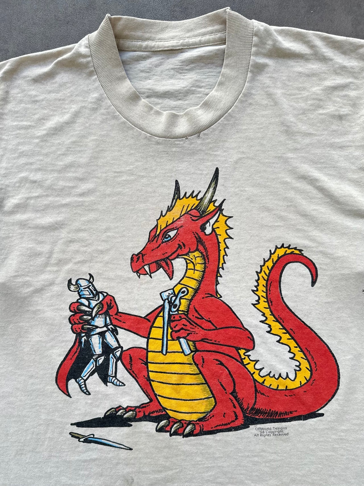 1990s Red Dragon tee (M)