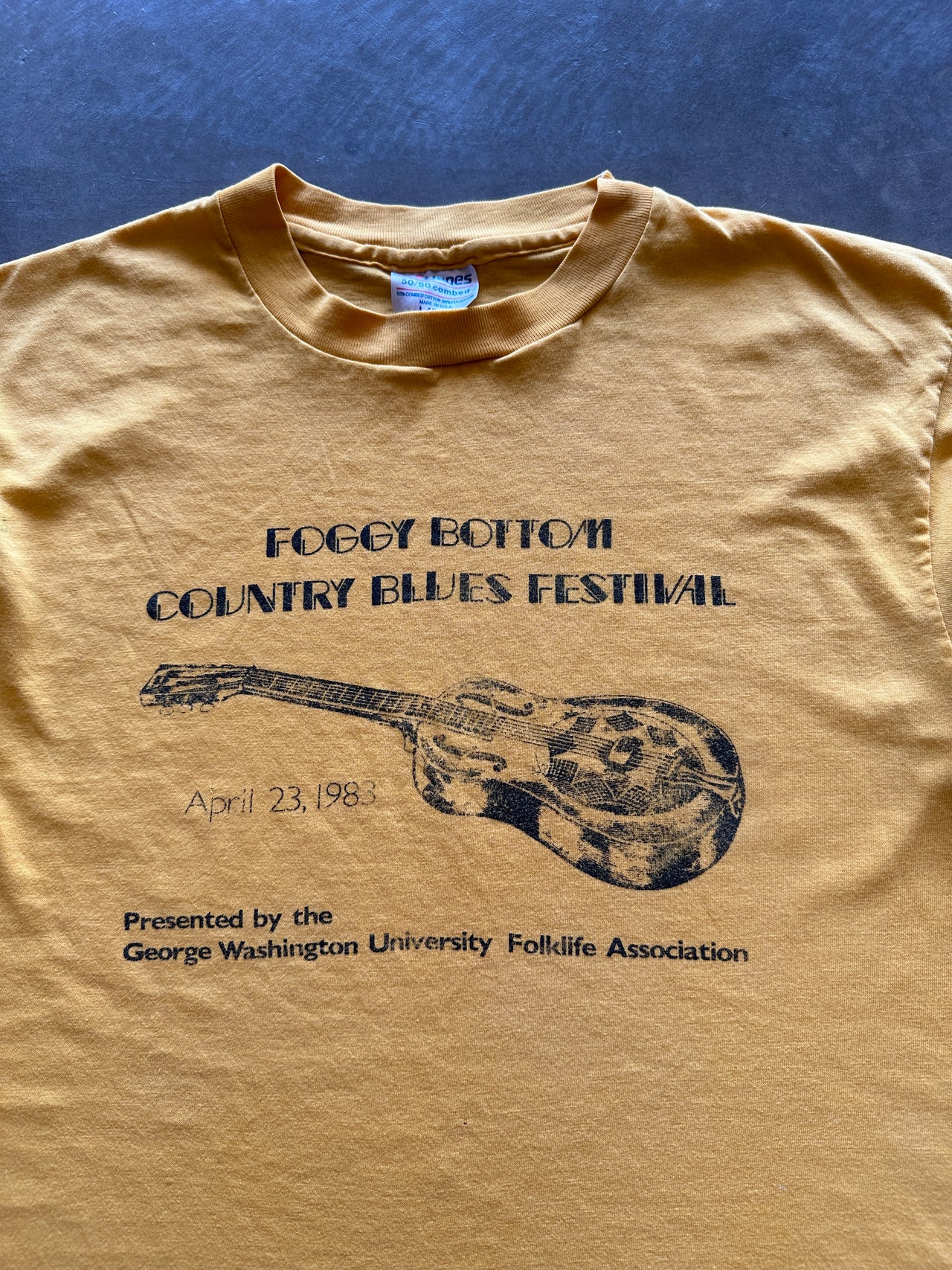 1980s Country blues festival tee (L)