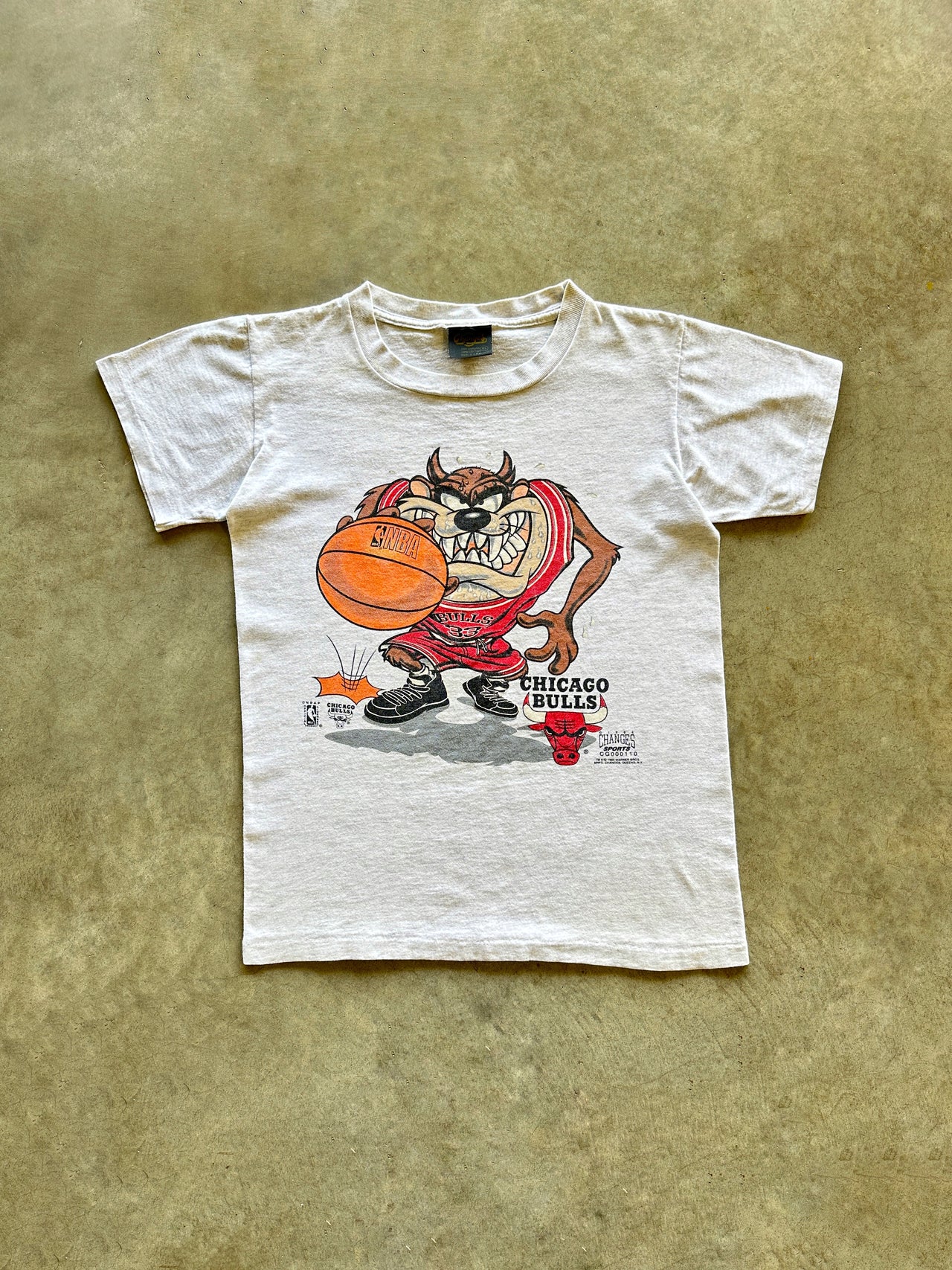1990s Taz Chicago Bulls tee (S)