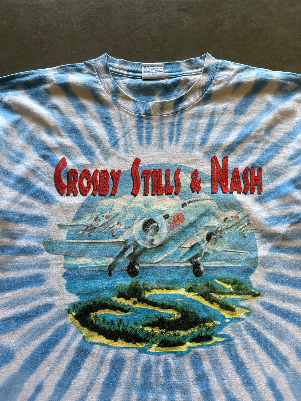 2000s Crosby stills & nash tee (XL)
